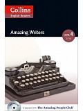 Collins English Readers 4 - Amazing Writers with CD